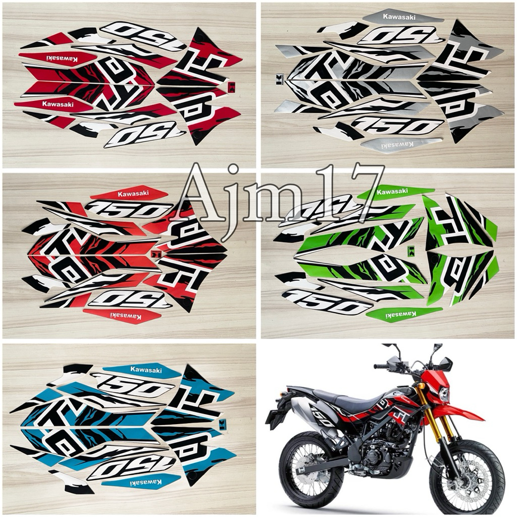 STIKER STRIPING D-TRACKER D TRACKER TAHUN 2021