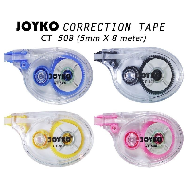 

Tipex Kertas / Correction Tape JOYKO CT-508 12pcs = 1LSN