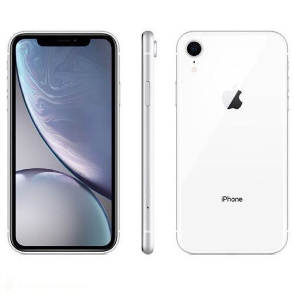 iPhone XR 64GB White Resmi IBOX – Fullset Dusbook & Charger