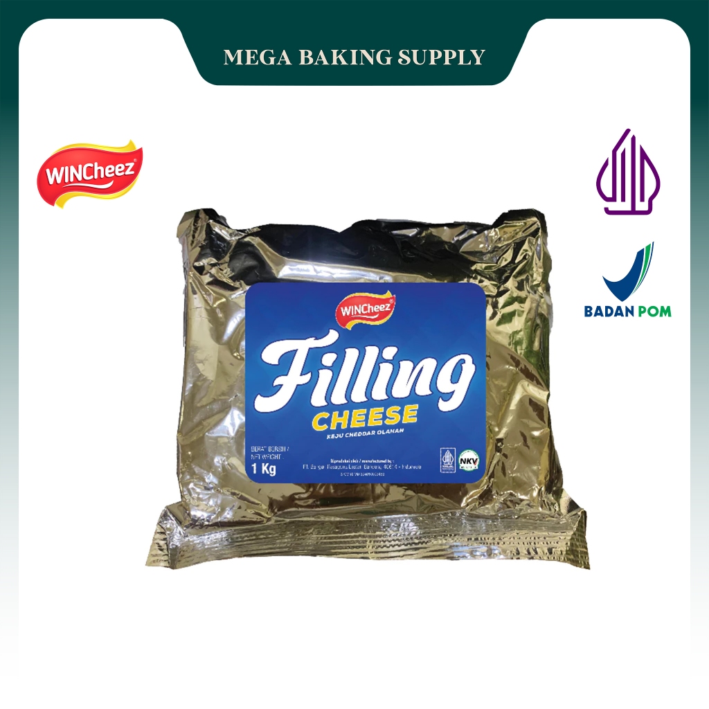 

WINCheez Keju Filling Cheese 1 KG | Mega Baking Supply