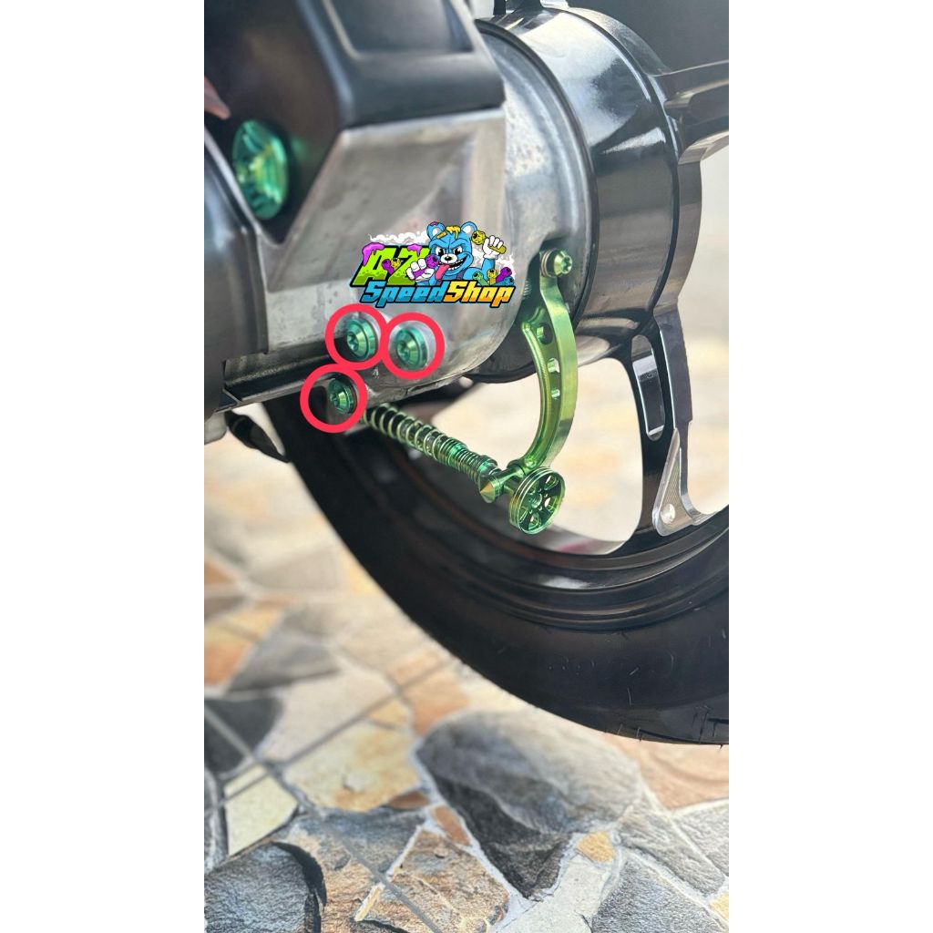 Baut Titanium Set Oli Gardan Vario 125 150