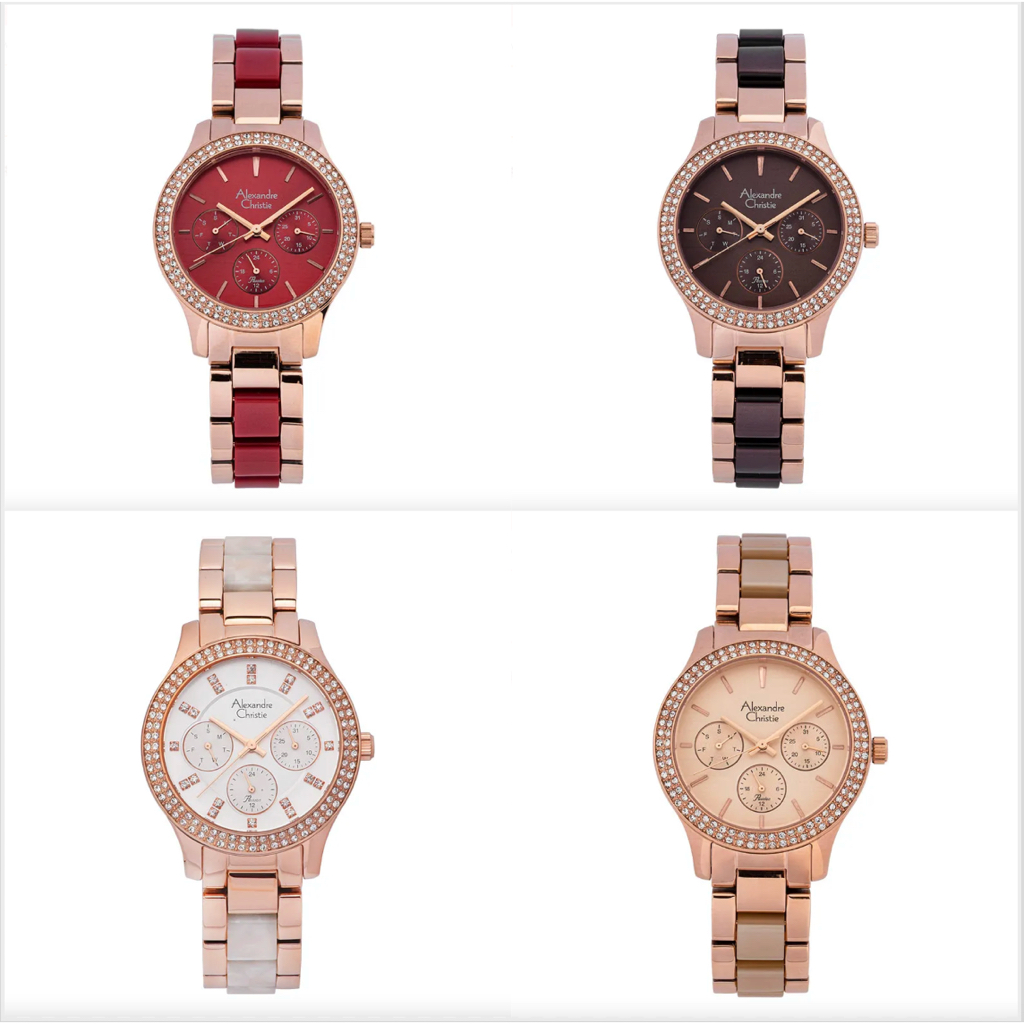 AC 2914 ALEXANDRE CHRISTIE WANITA 2914 JAM TANGAN WANITA ORIGINAL