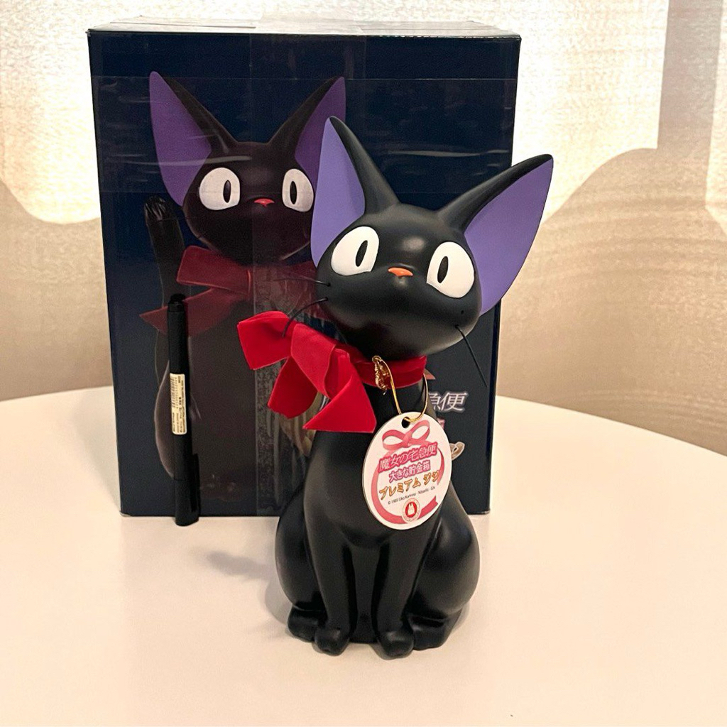 Studio Ghibli merch (beli langsung di Ghibli Store Jepang), Kiki Delivery Service, Jiji coin bank (c