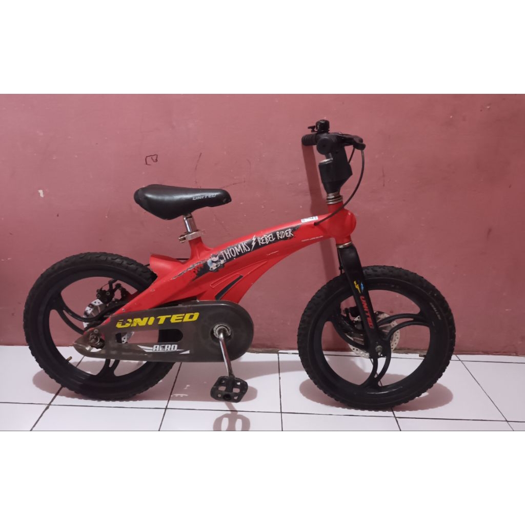 Sepeda anak united aero 16 inch magnesium