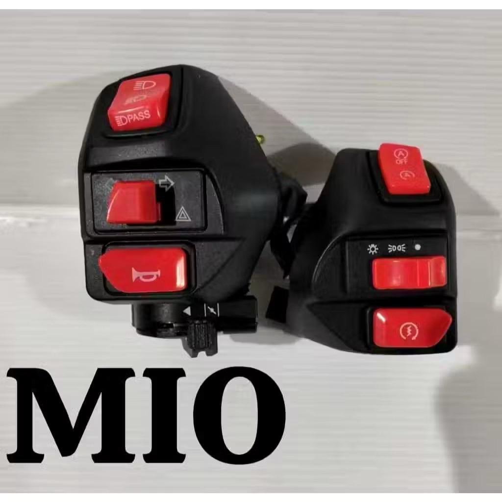 Saklar Set Mio Aerox Kiri Kanan Vietnam Komplit Engine Plus Hazard dan piw piw Saklar Aerox Old All 