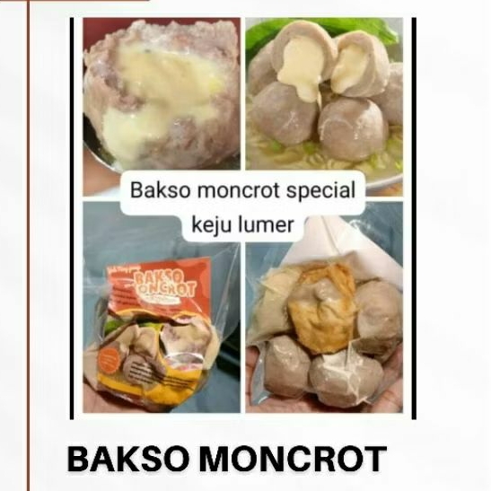 

bakso moncrot by yukning / bakso keju / bakso moncrot keju / keju lumer