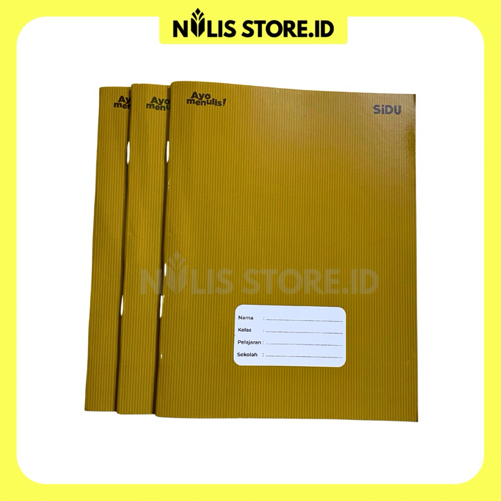 

NulisStore | Buku Tulis SIDU 40 Lembar-ukuran standar untuk belajar anak