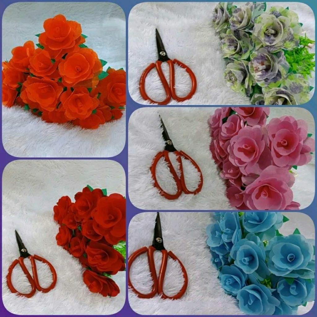 (Ready )bunga telur maulid nabi/pawai budaya dari kain spounbun awet dan warna warni