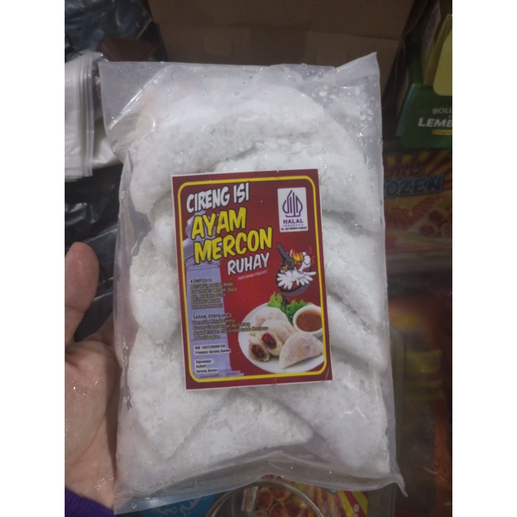 

cireng mercon ayam suwir