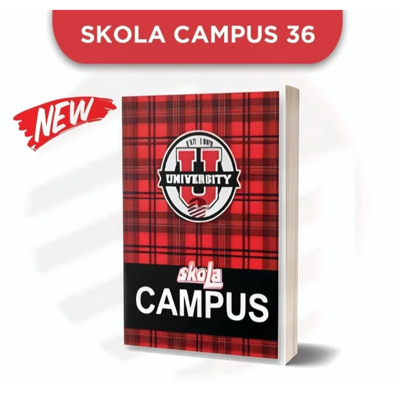 

Buku Tulis Sidu Skola Campus B5 (5pcs)