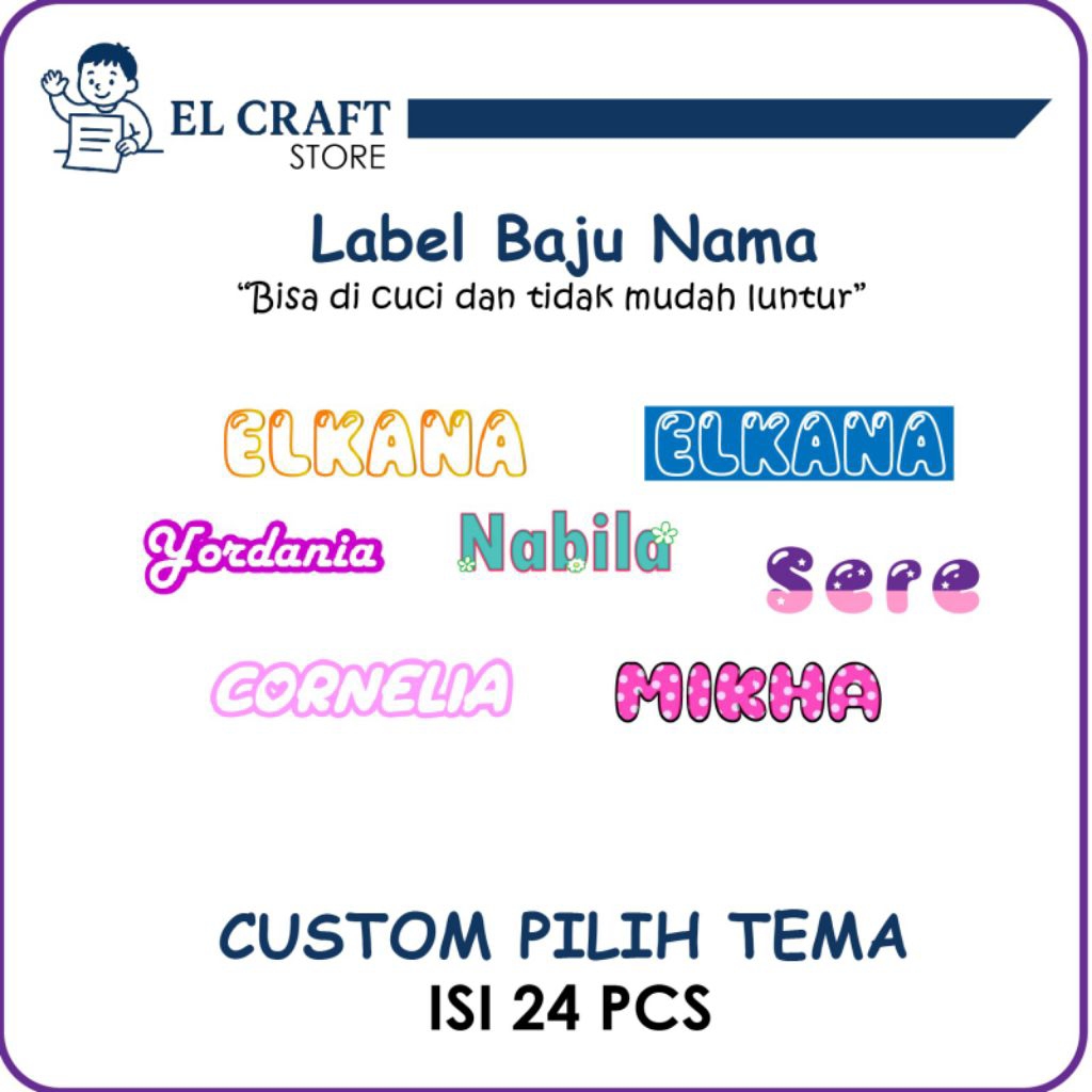 

Label Baju Nama Vol. 2