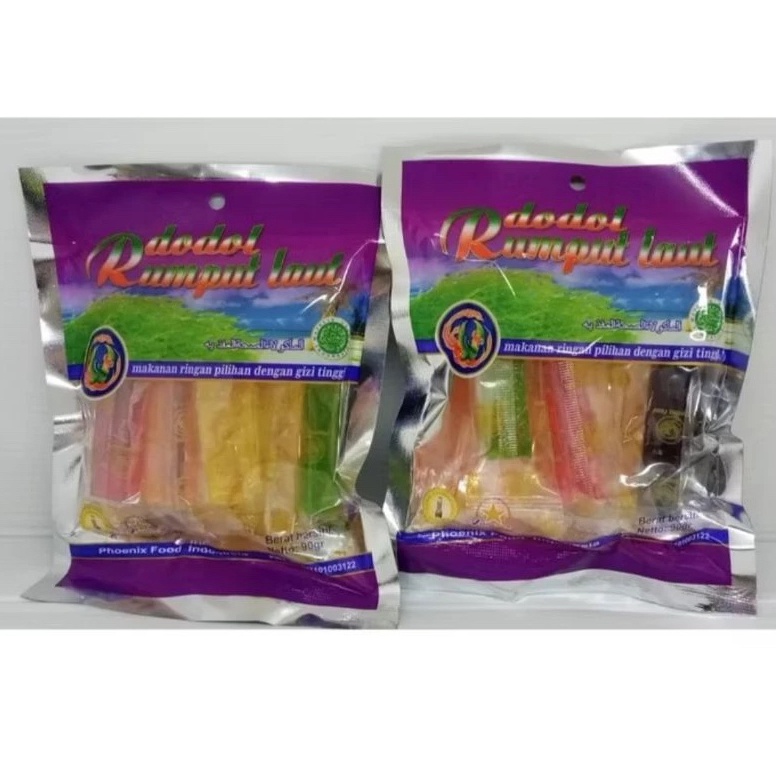 

Baru Kinjo jelly candy dodol rumput laut phoenix HALAL khas mataram lombok camilan 9gr kinjoy