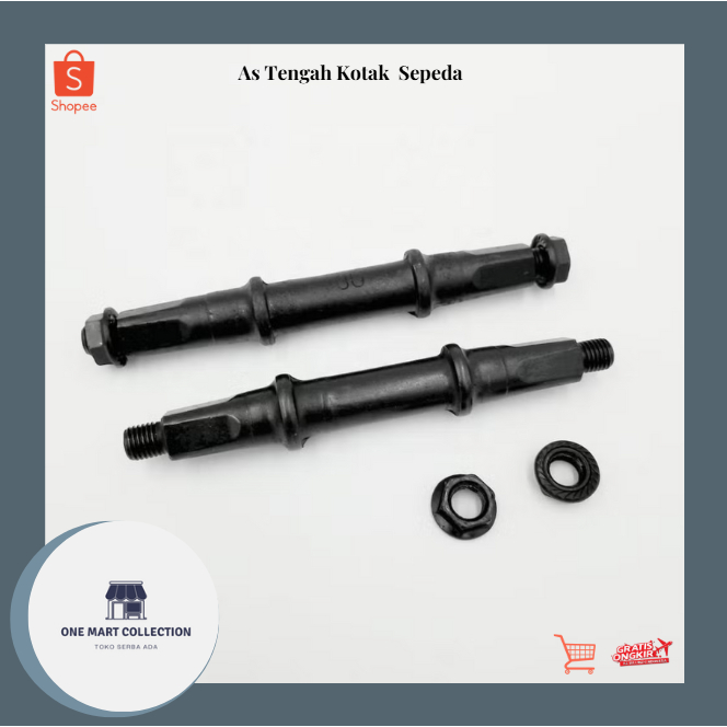 As Tengah Kotak  Sepeda Universal