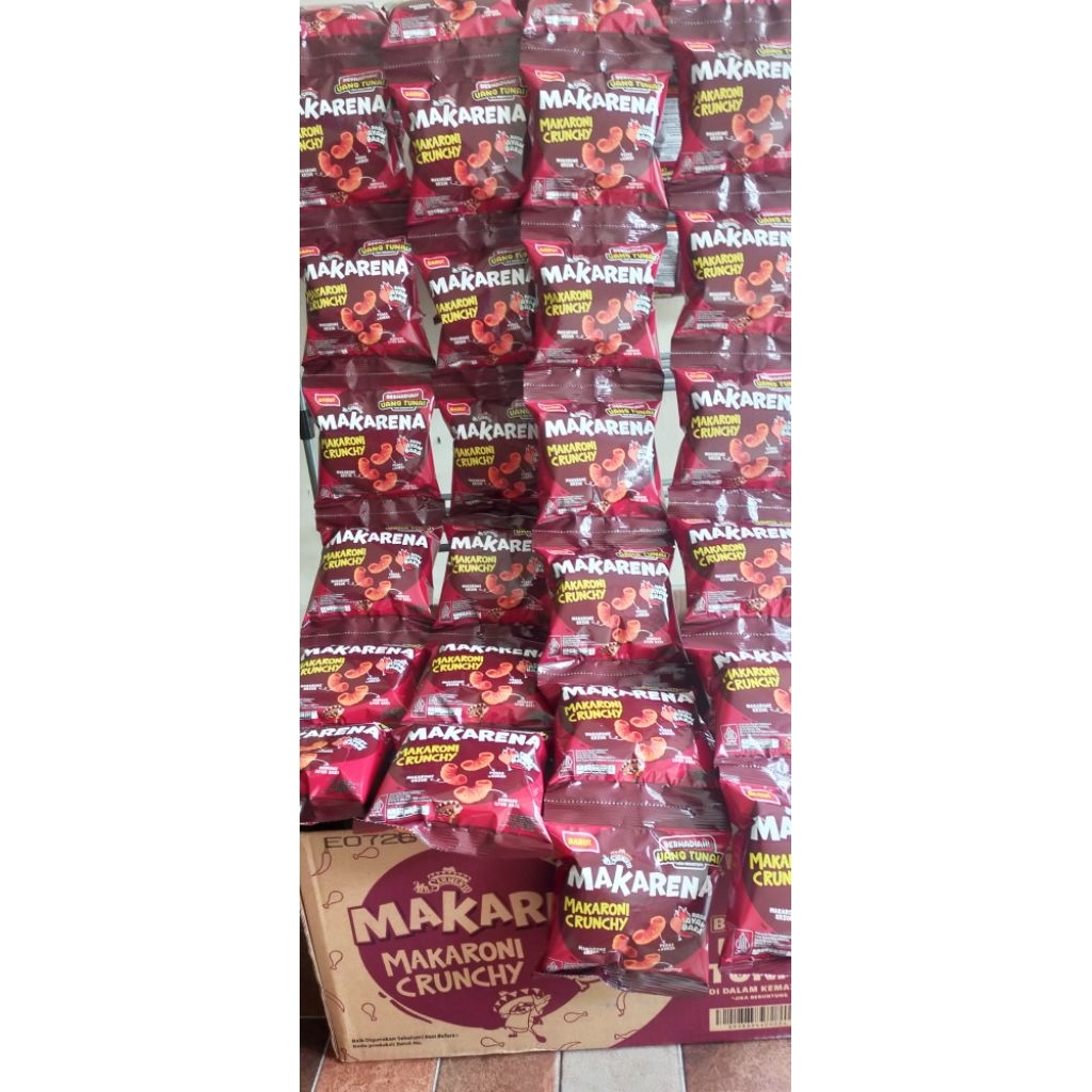 

MAKARENA MAKARONI CRUNCHY / SNACK BERHADIAH (harga untuk 1 renceng isi 10 pc)
