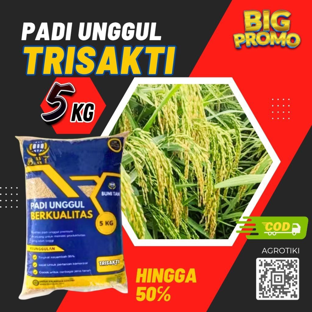 bibit padi Trisakti berat 5kg