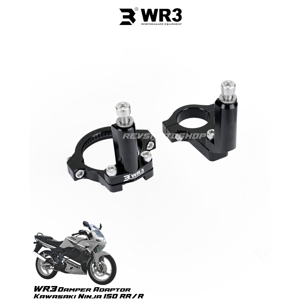 WR3 BRACKET STEERING DAMPER WR3 KAWASAKI NINJA 150RR / N150RR