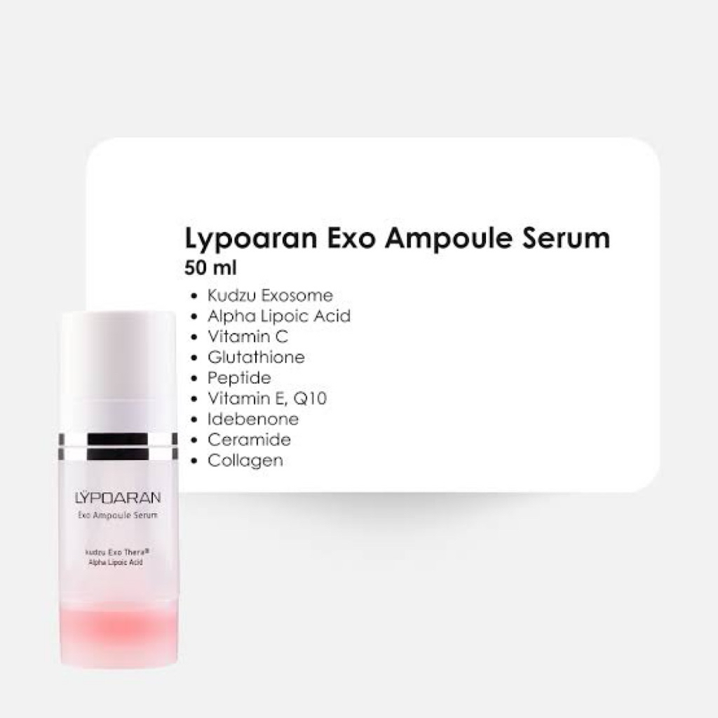 Theraderm Lypoaran Tx Synergy Ampoule Serum Whitening Anti Aging Korea