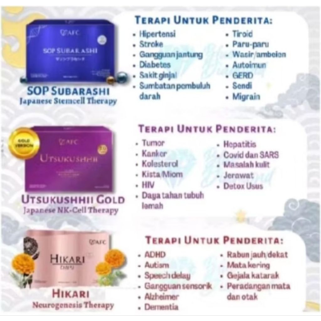 SUBARASIH GOLD AFC/UTSUKUSHHI GOLD AFC/HIKARI AFC ORI EXP 2028