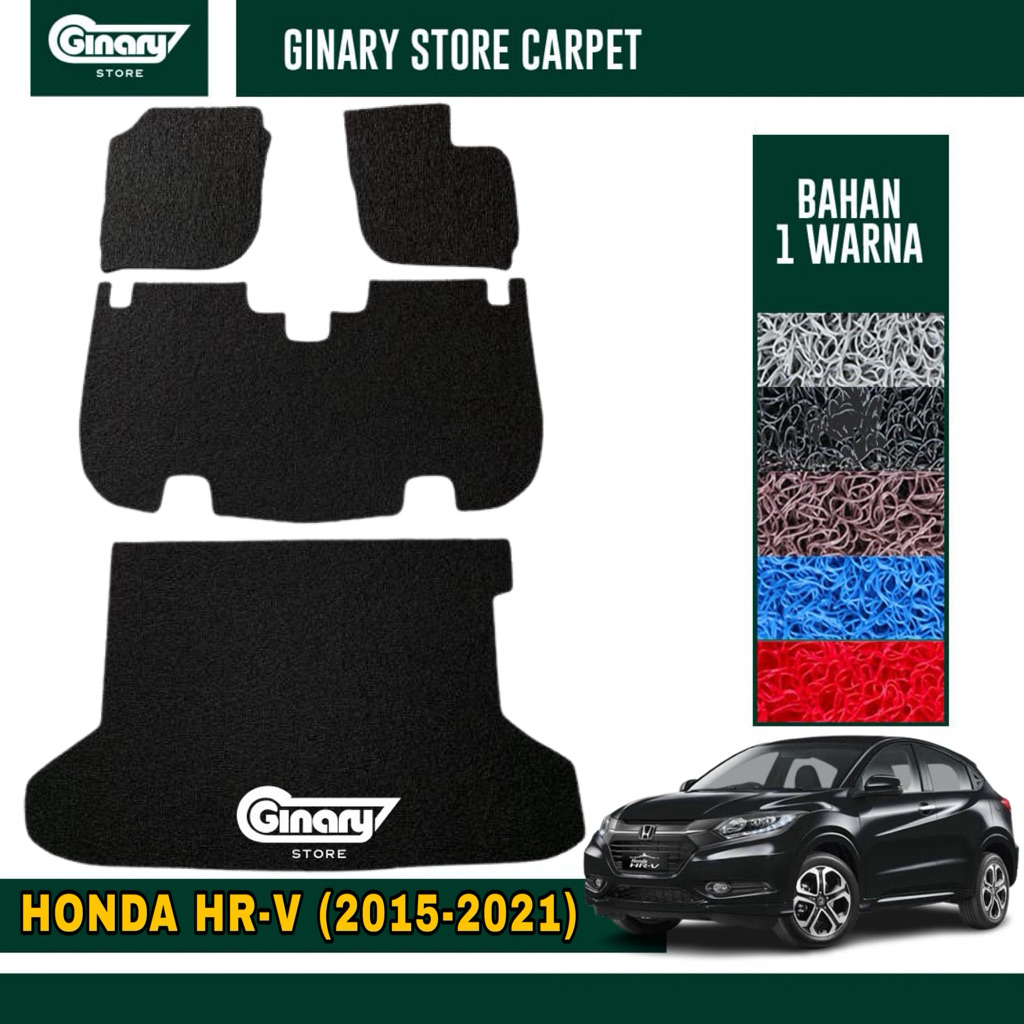 Karpet Mobil Mie Honda HRV 2015-2021 / Karpet Mie Mobil Honda HRV 2015-2021