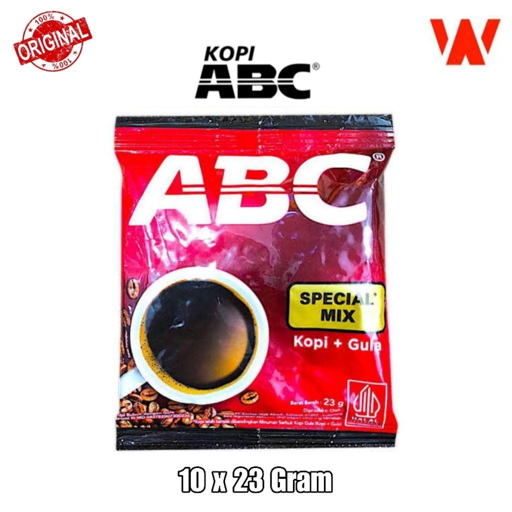 

[PROMO] Abc kopi spesial mix kopi gula 23 Gram