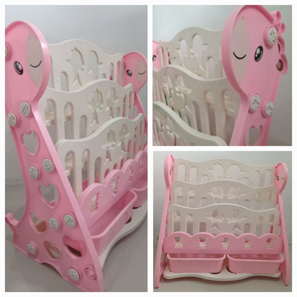 PRELOVED RAK BUKU ANAK MINIMALIS ESTETIK