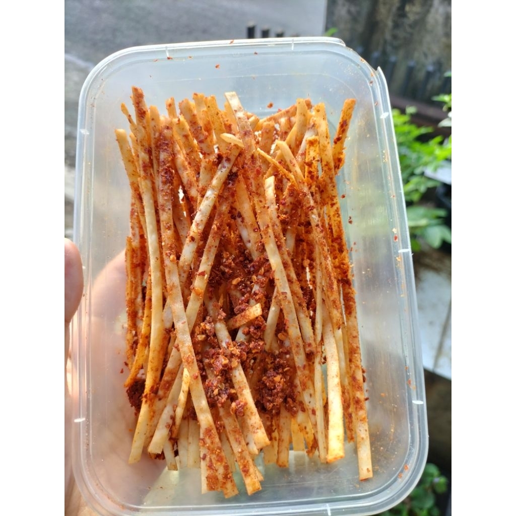 

LIDI GEPENG PEDAS| Cemilan Pedas