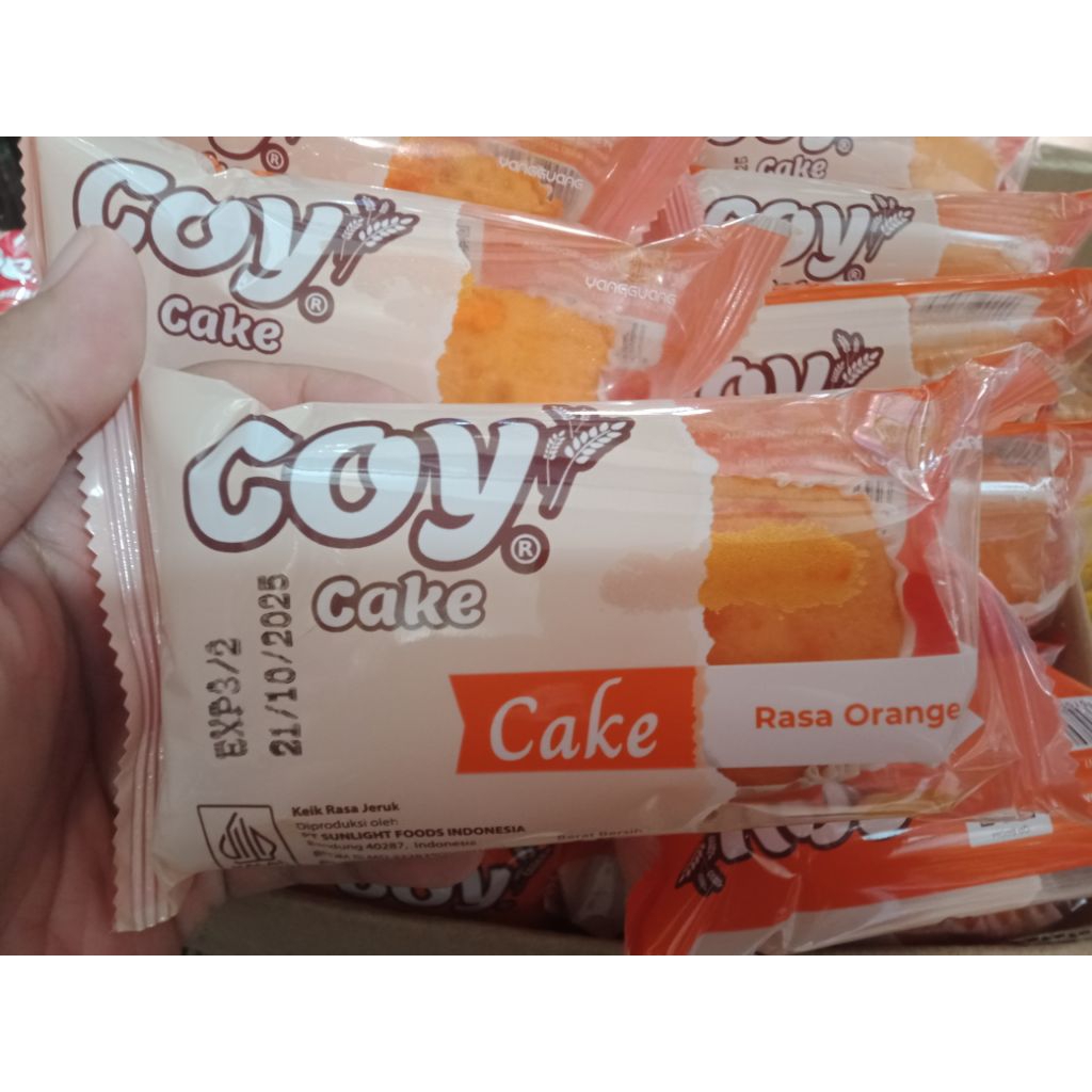 Coy Cake Rasa Orange