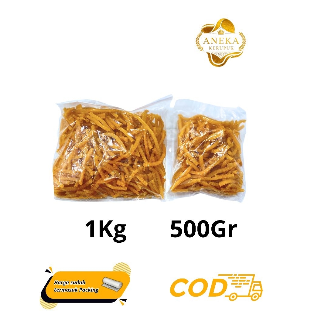 

KERUPUK MENTAH/KERECEK KERUPUK MANGGAR WARNA KUNING