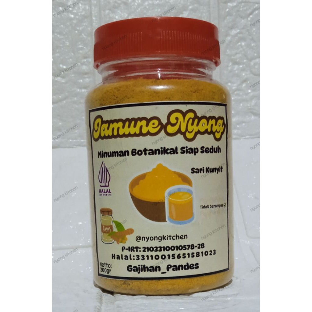 

Sari Kunyit 200gr siap seduh_Jamune Nyong
