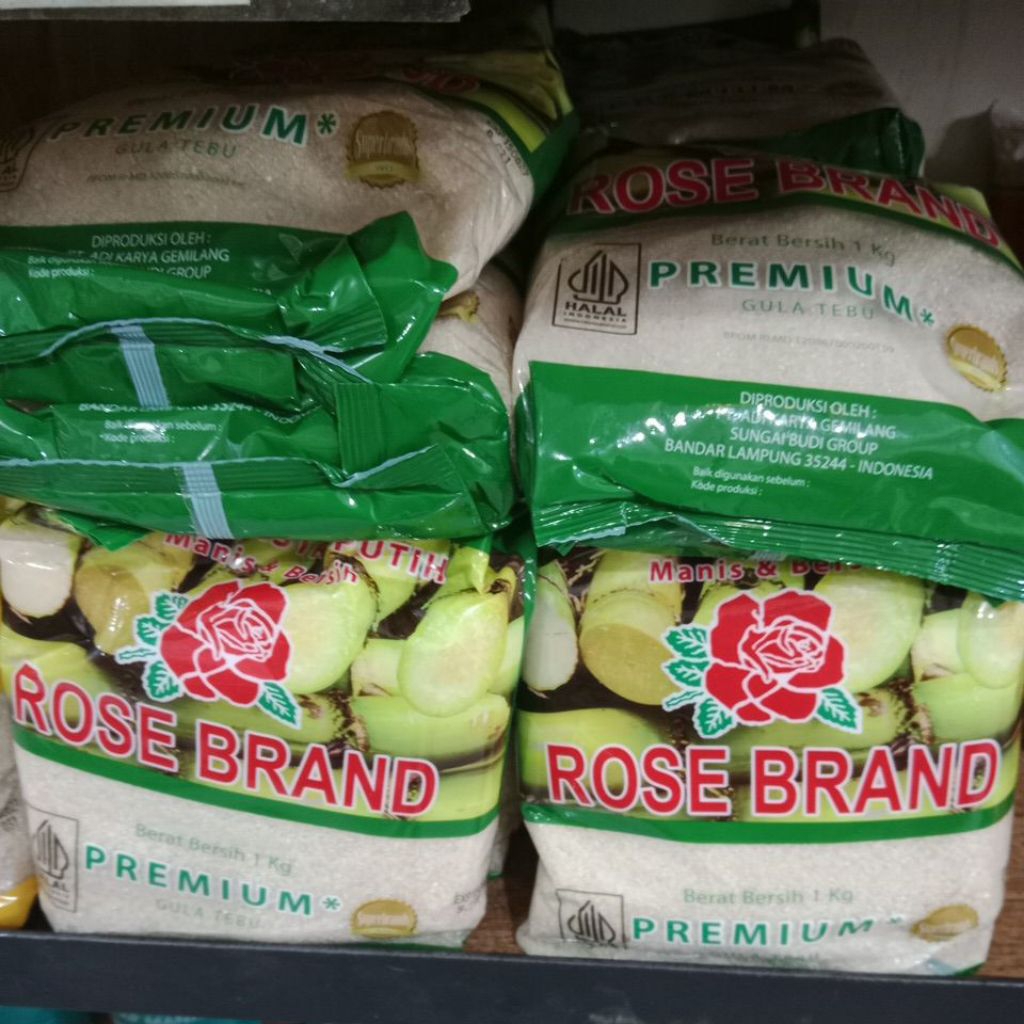 

gula rosebrand kemasan 1kg