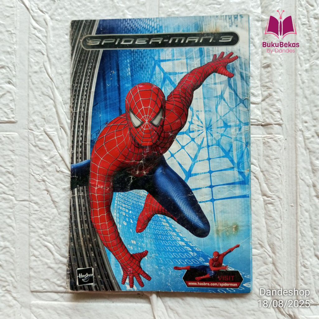 Spiderman 3 Action Figure Checklist Hasbro (BAHASA INGGRIS ENGLISH) - Buku Bekas Preloved