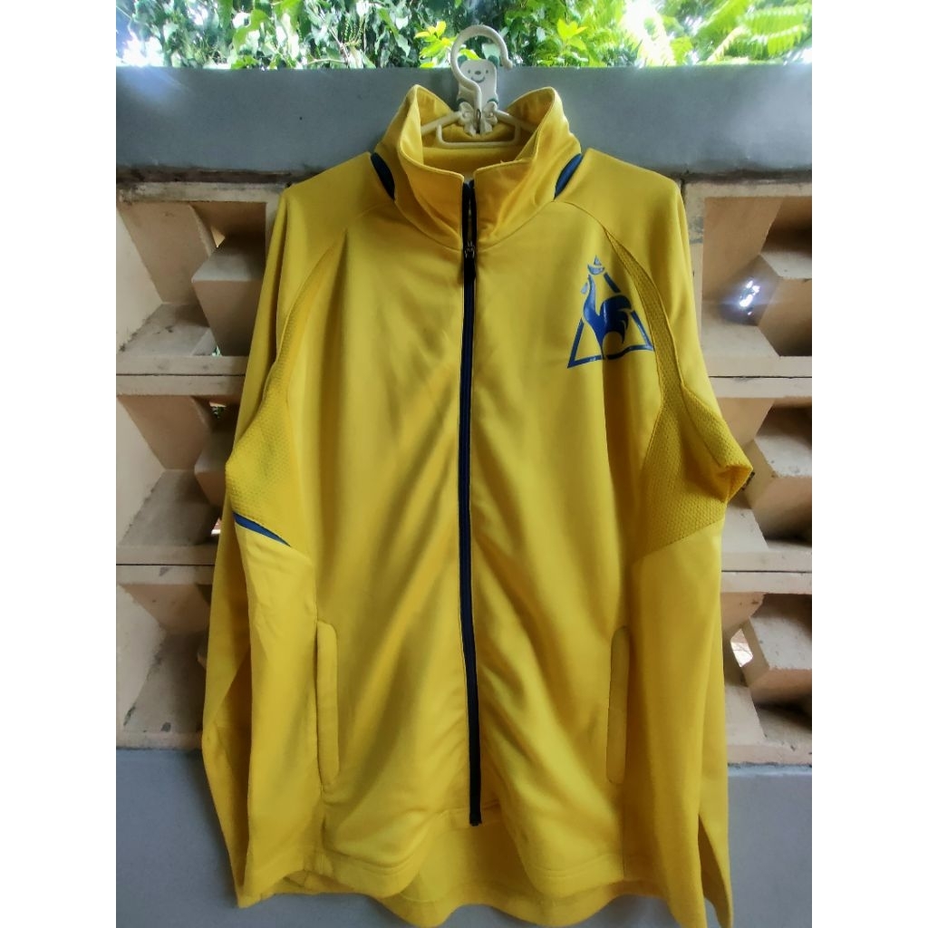 le cog sportif tractop running yellow