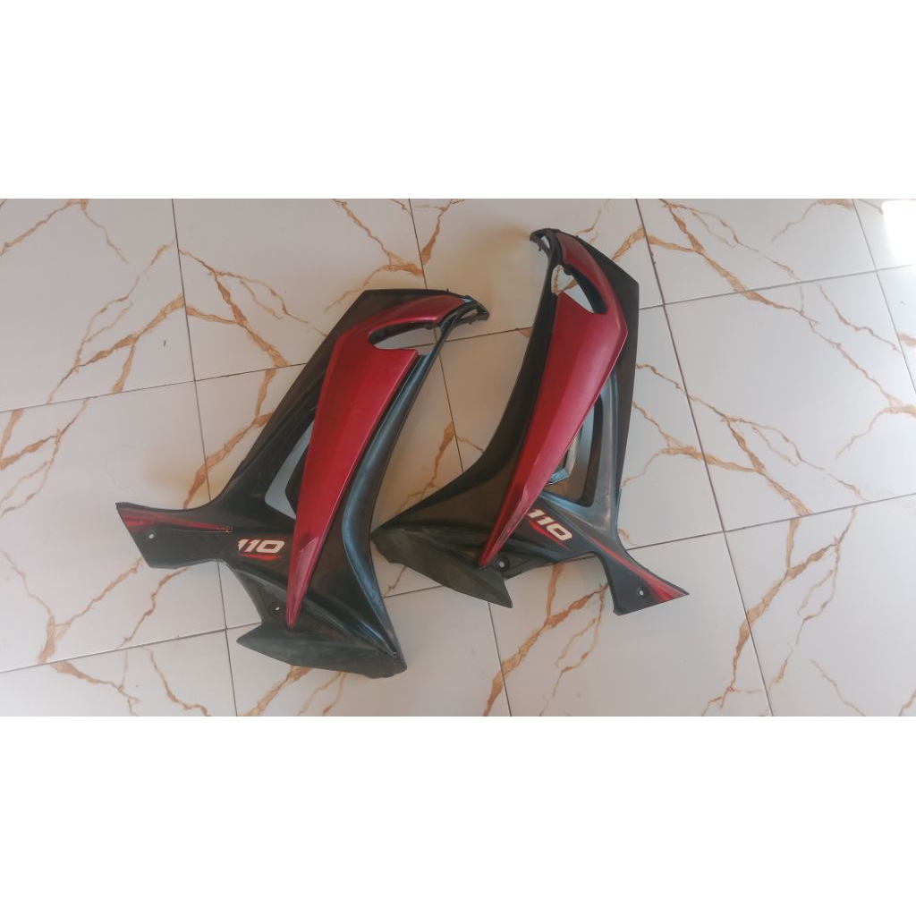 sayap tvs Neo 110 ORI copotan cover body tvs Neo tebeng depan tvs Neo ori