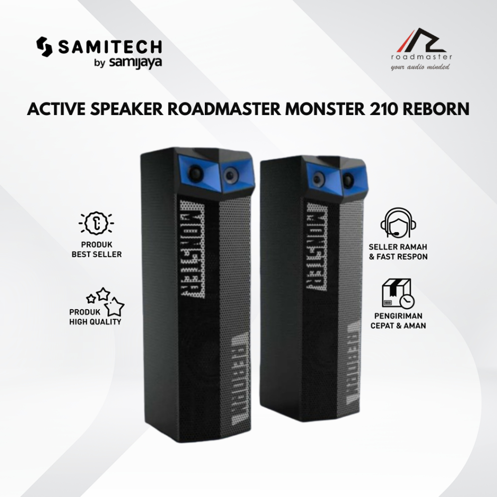 SPEAKER AKTIF ROADMASTER MONSTER 210 REBORN BERGARANSI RESMI