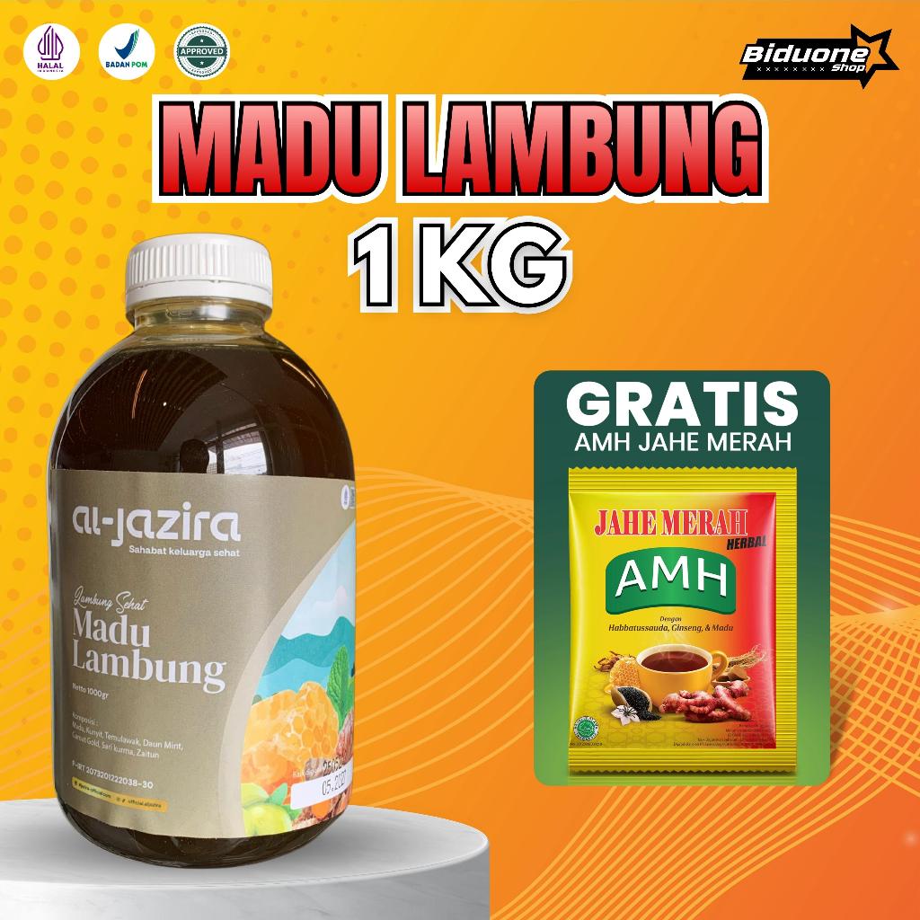 

Madu Lambung By BIDUONE STORE 1 KG Ampuh Atasi Maag Kronis, Asam Lambung, Gerd, Anxiety