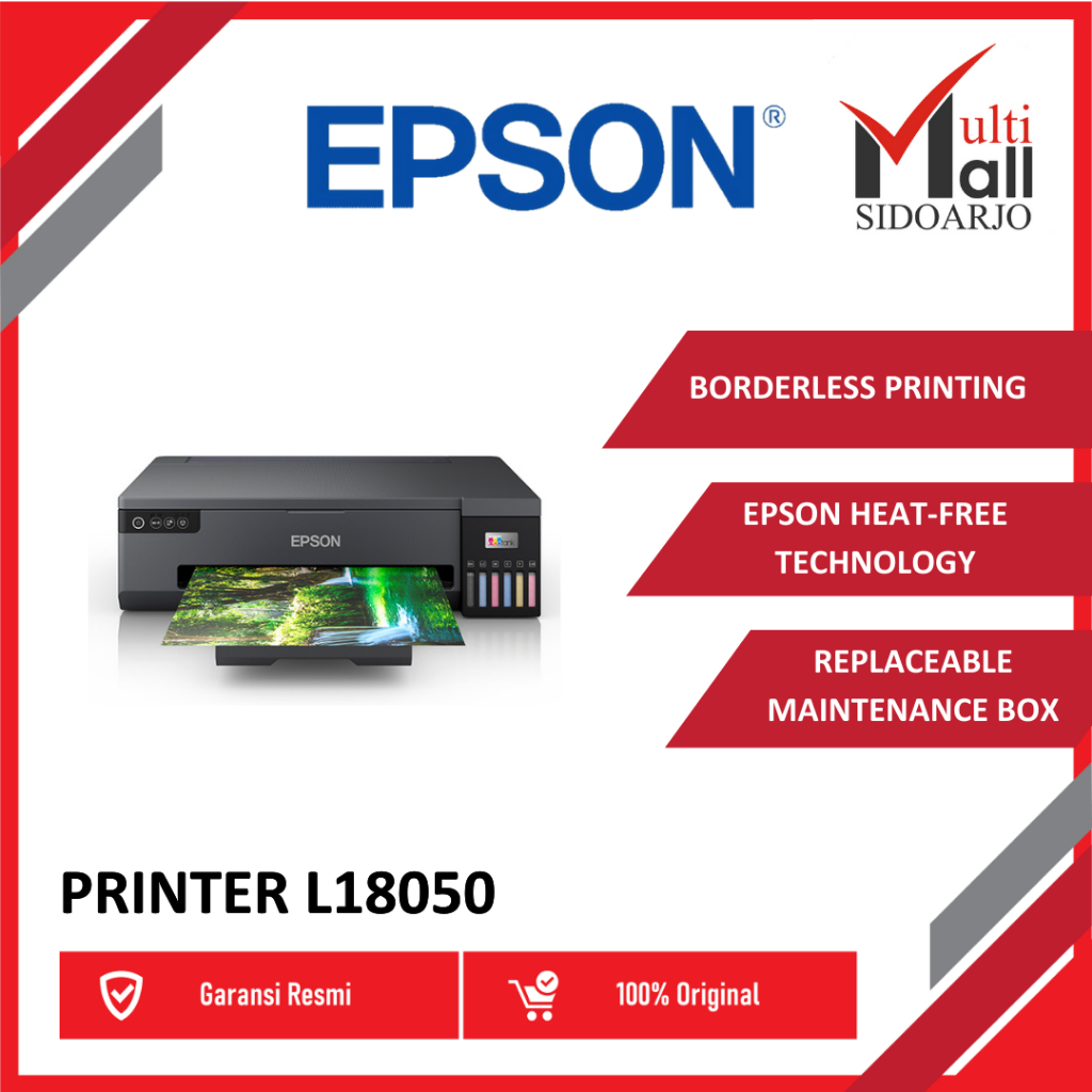 EPSON PRINTER STYLUS L-18050 L 18050 L18050 A3+ EcoTank InkTank Photo WIFI
