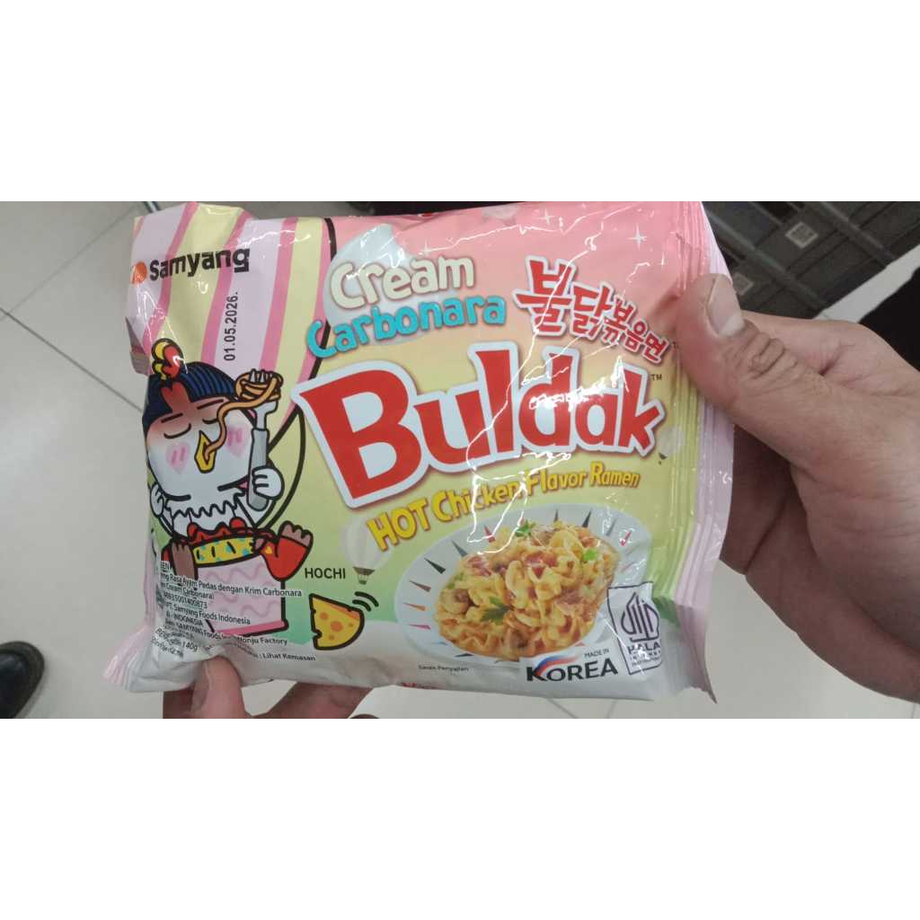 

Samyang Mie Instan Hot Chicken Carbonara 130 gram