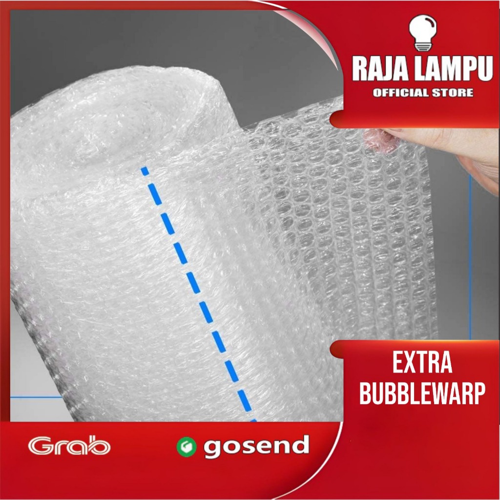 

【RAJA LAMPU】packing tambahan/Bubble Wrap/Bubble Wrap Extra Packing/Tambahan Packing