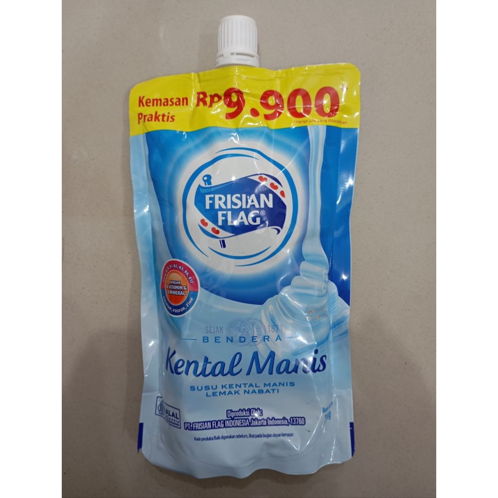 

FRISIAN FLAG Susu Kental Manis 270gr Cokelat Putih