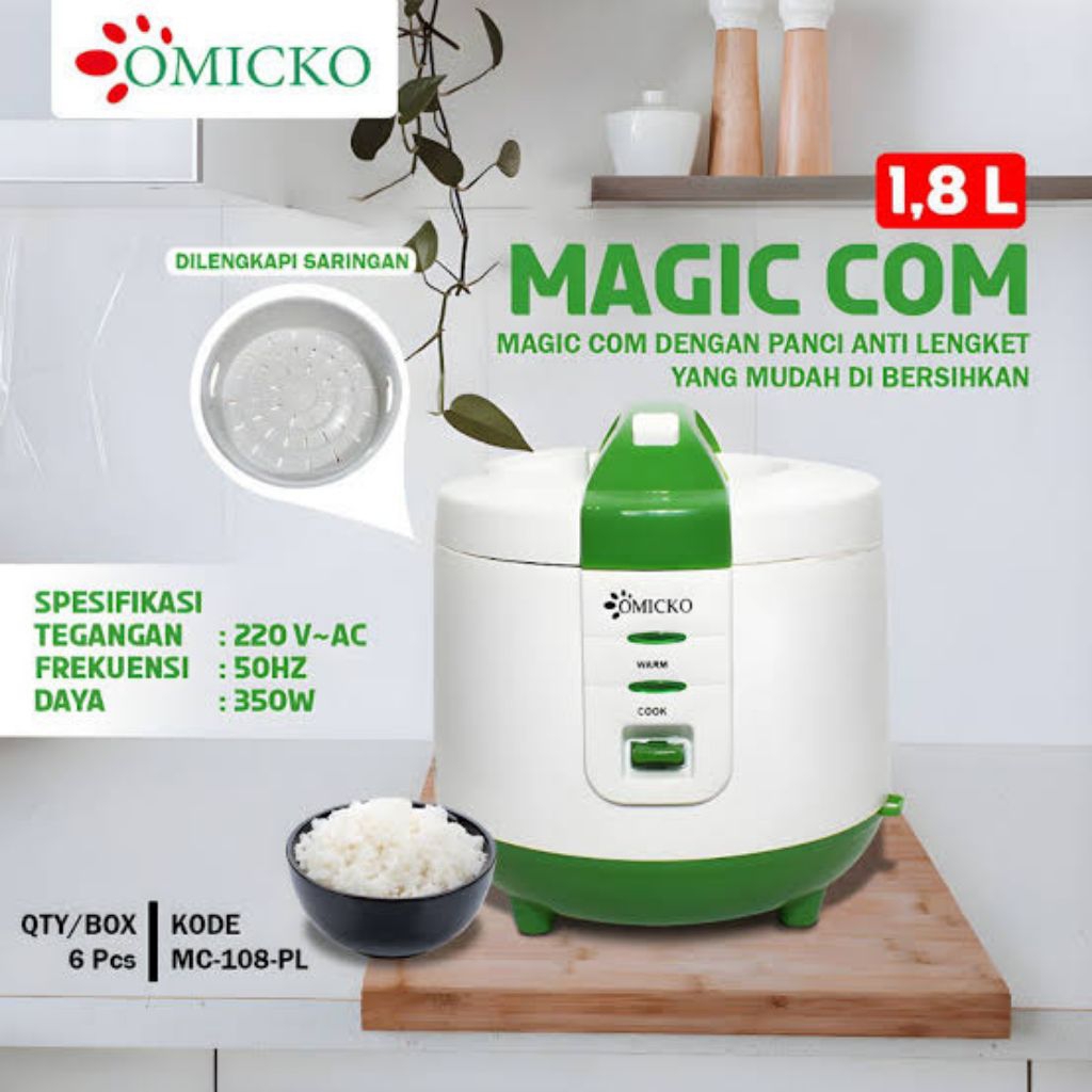 magic com TD 1,8 liter MC 108 pl