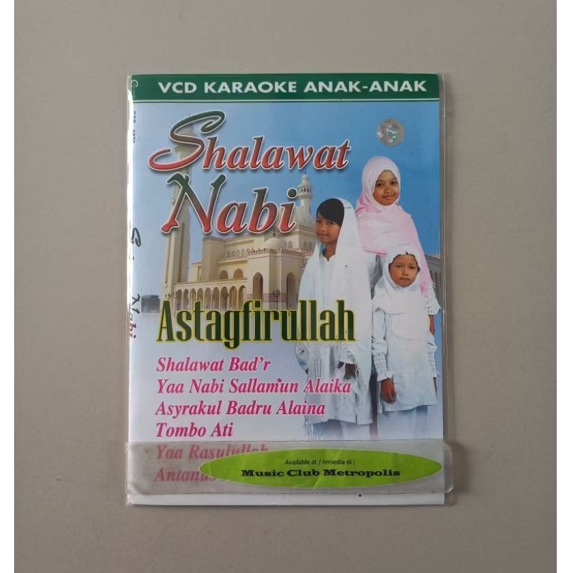 VCD KARAOKE ANAK SHALAWAT NABI ASTAGFIRULLAH