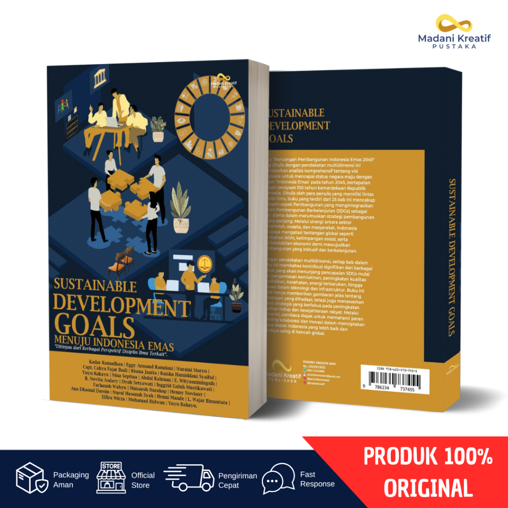 Buku Sustainable Development Goals & Indonesia Emas 2045 – Strategi Pembangunan Berkelanjutan