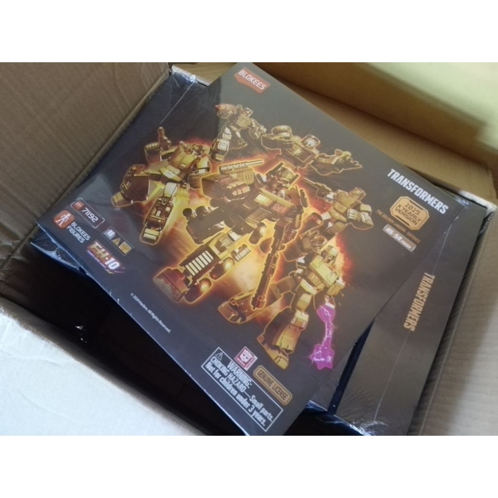 Blokees Transformers Golden Lagoon 2025