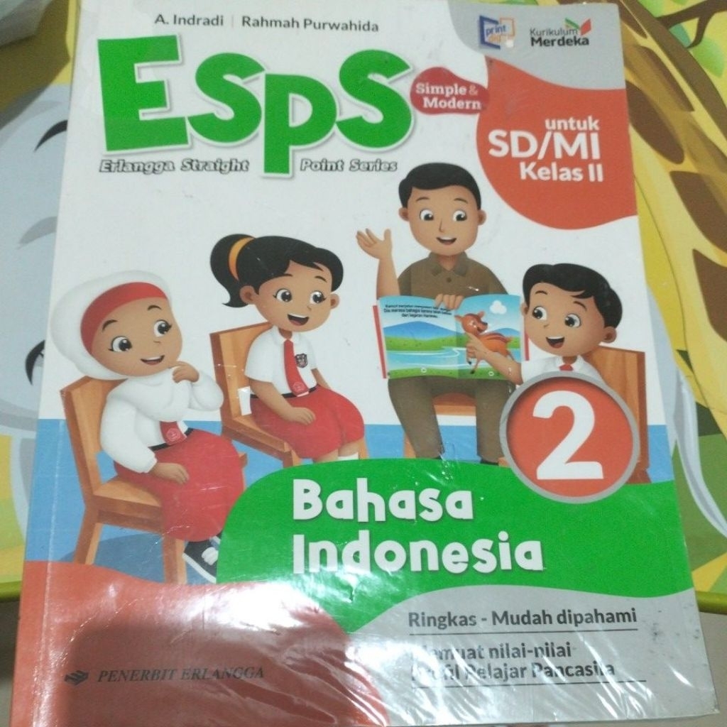 esps bahasa indonesia 2 untuk SD kls 2 preloved