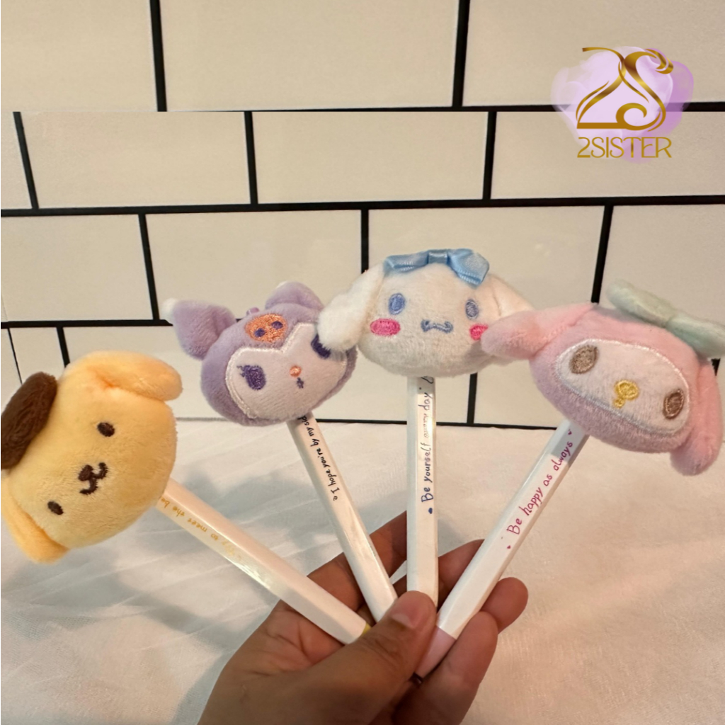 

2 Sister | pulpen boneka sanrio lucu