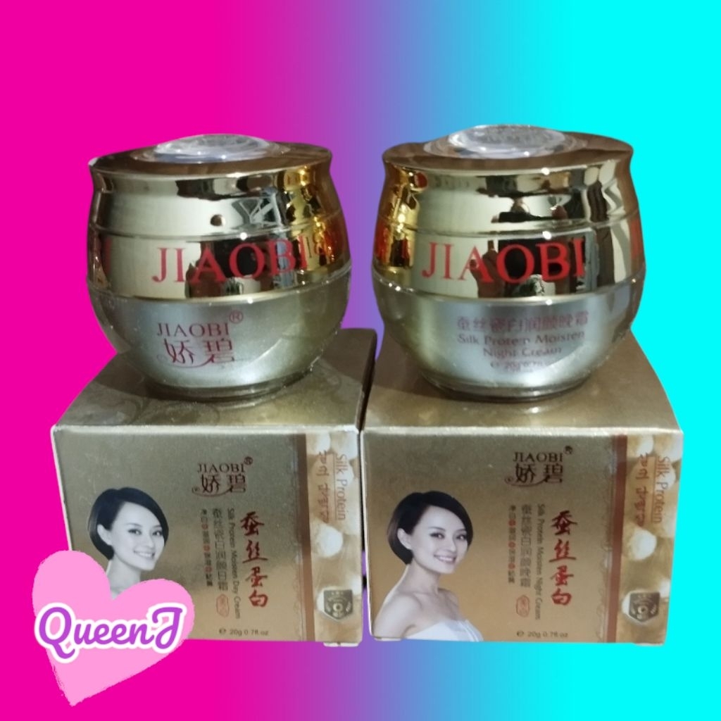 JIAOBI GOLD CREAM SIANG MALAM WHITENING