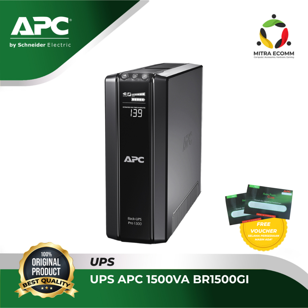 UPS APC BR1500GI - Stabilisasi Daya dan Perlindungan Data