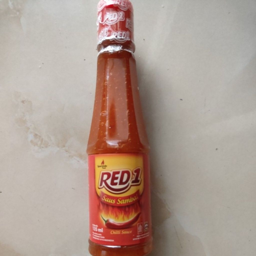 

Red 1 saus sambal 135 ml chilli sauce exp lama
