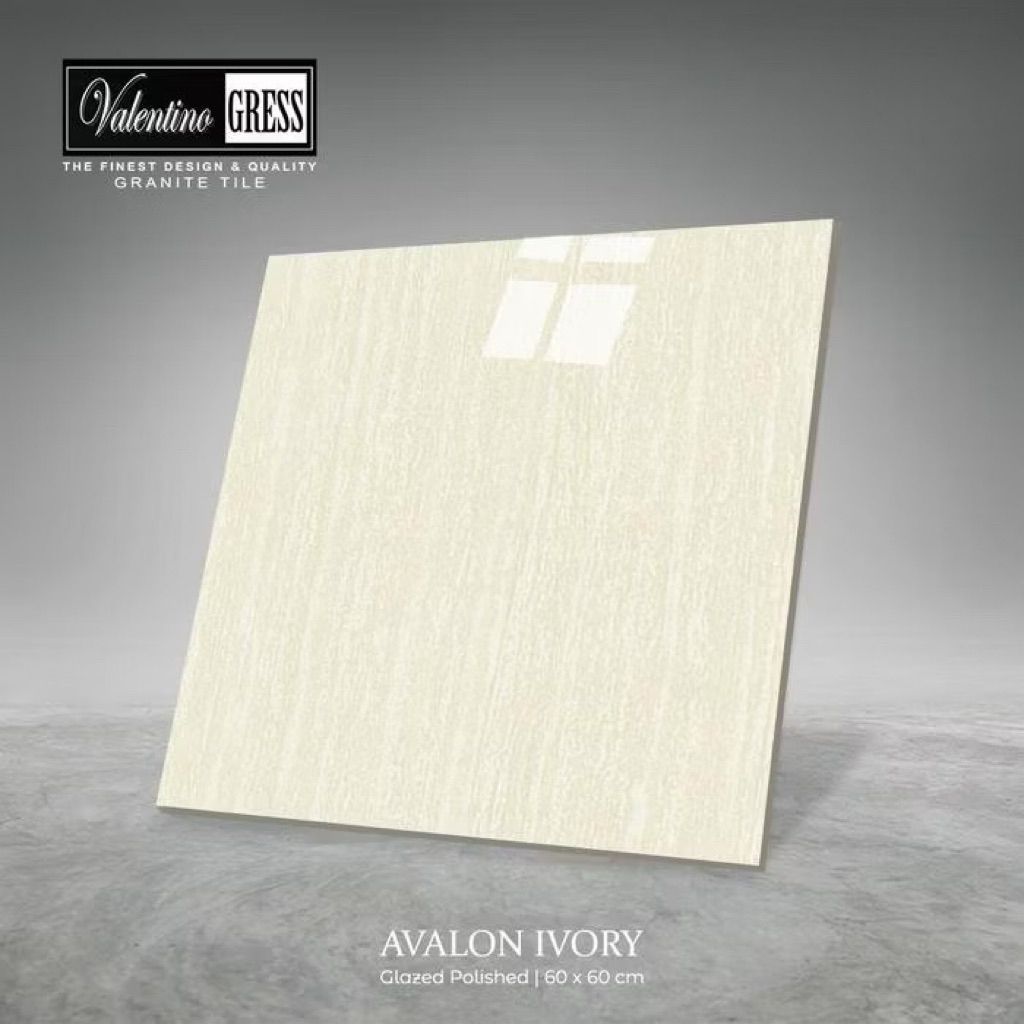 Granit Valentino Gress 60x60 Avalon Ivory | Glazed Polished