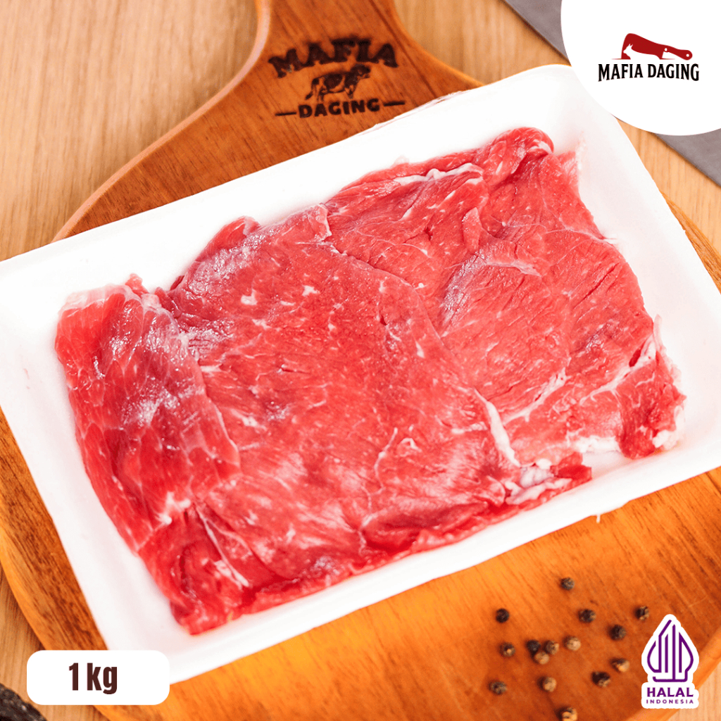 

[Mafia Daging] Beef Slice Low Fat / Shabu Shabu 1 kg